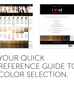 Tina Davies Professional Ink & Pigment Tina Davies X Perma Blend - I ❤️ Ink Collection - Color Chart