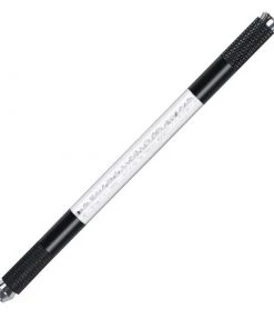 HYVE Beauty Black Double Ended Microblading Hand Tool - White Crystal
